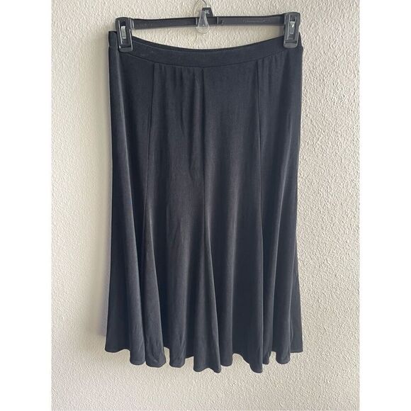 ❤️Chico’s Travelers Midi Slinky Skirt - Picture 1 of 5